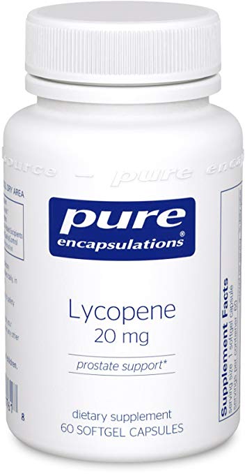 Pure Encapsulations - Lycopene 20 mg - Dietary Supplement for Prostate, Cellular and Macular Support* - 60 Softgel Capsules