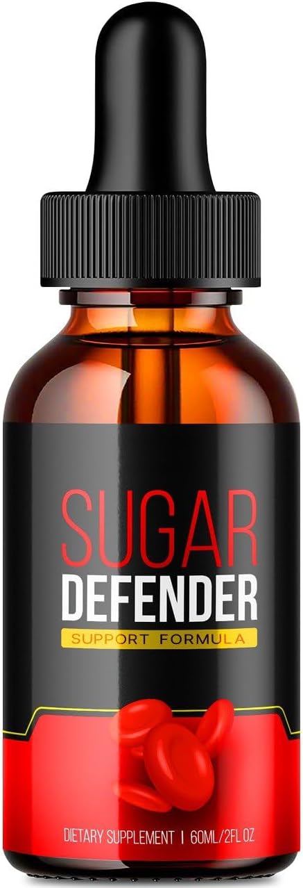 VIVE MD Sugar Defender Drops - Official Formula - Sugar Defender 24, Sugar Defender Liquid, Maximum Strength Sugar Defender Supplement with Hawthorn Berry Organic, Sugar Defender Reviews (1 Pack)