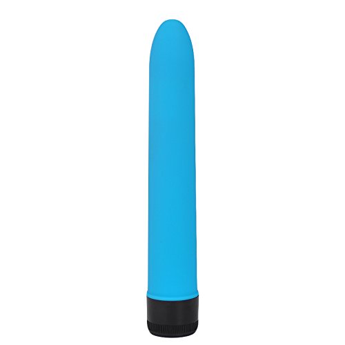 7 Inch Powerful Multi-Speed Bullet Vibrator Female Personal Massager Clitoral Stimulation Sex Toy(Blue)
