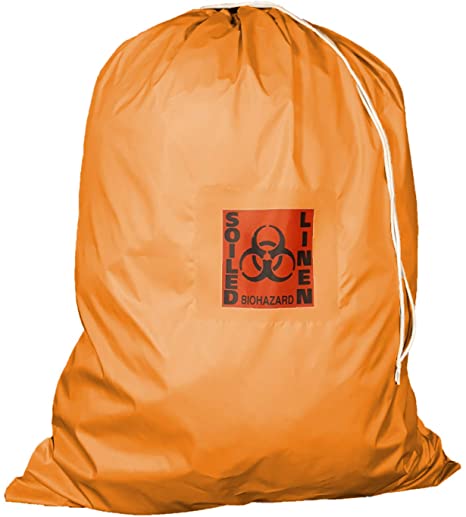 Owen Sewn Barrier Nylon Biohazard Laundry Bag 30"X40"