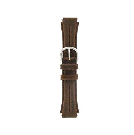 Watch Band 18mm Genuine Leather/Nylon Sport Watchband Replacement, Fits Timex Expedition and All Other Brands, By United Watchbands