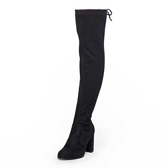 SheSole Women's Thigh High Faux Suede Over The Knee Boots