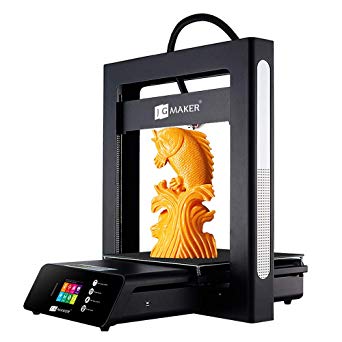 JGMAKER 3D Printer A5S DIY Kit Aluminum Color Touch Screen Upgrade Desktop 3D Printing Machine PLA Filament Large Build Size 305x305x320mm