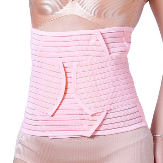 Zcargel Women's Elastic Breathable Postnatal Pregnancy Belt hips Waist slimming shaper wrapper abdomen Support Girdle Belt Post Pregnancy Belly Band for Women Maternity