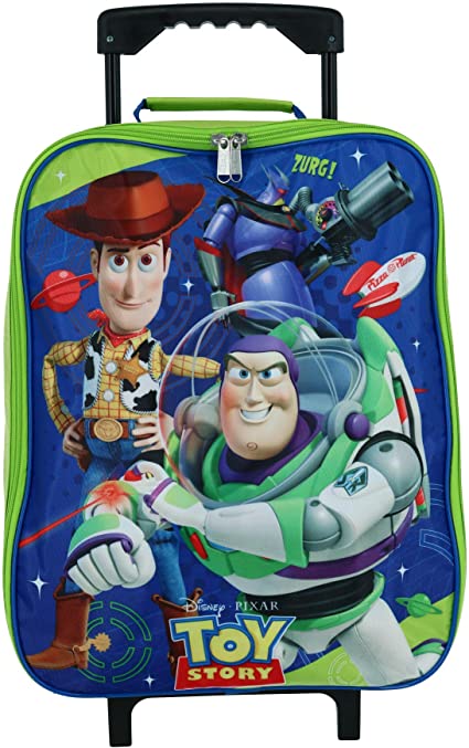 Toy Story 15" Collapsible Wheeled Pilot Case - Rolling Luggage