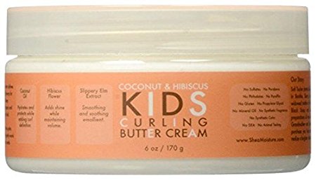 Shea Moisture Kids Curl Butter Cream Coconut & Hibiscus 6 oz