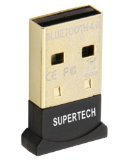 SuperTech USB Bluetooth 40 Low Energy Micro Adapter with CSR8510 Controller and CSR Harmony for Windows XP Vista 2003 2008 7 and 8 32 or 64 Bit