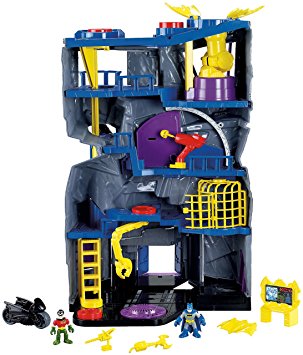 Fisher-Price Imaginext DC Super Friends Batcave, [Amazon Exclusive]