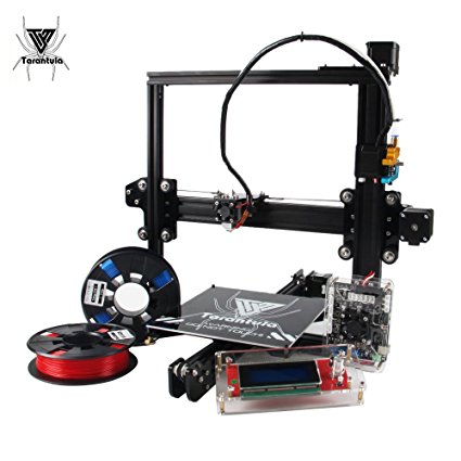 TEVO Tarantula I3 Aluminium Extrusion 3D Printer Kit Auto and Large Bed 3D Printing With Aibecy Cleaning Cloth 2 Rolls Filament 8GB Memory Card
