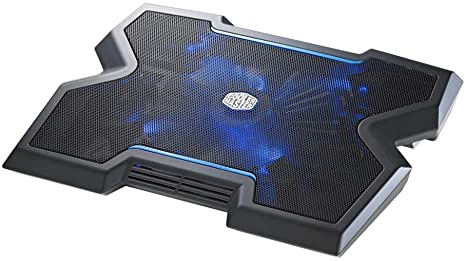 Cooler Master NotePal X3 Gaming Laptop Cooling Pad with 200mm Blue LED Fan - Black - R9-NBC-NPX3-GP