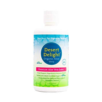 Aerobic Life Desert Delight 100% Pure Aloe Vera Juice Dietary Supplement, 32 Ounce