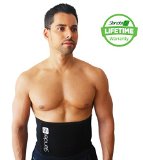 Slender 8 Waist Trimmer Belt - Waist Slimmer For Men and Women - Support Your Lower Back and Improve Your Fitness Level - Boost the Benefits of Your Workout - Target Abdominal Area for Weight Loss - Start Toning and Slimming Down - Lifetime Warranty