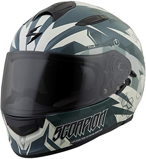 ScorpionExo Unisex-Adult full-face-helmet-style EXO-T510 Helmet (Green,Large), 1 Pack