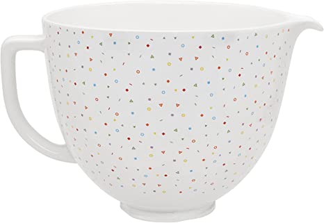 KitchenAid Ceramic Bowl 5-Quart Mixer- Confetti Sprinkle