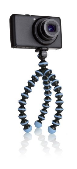 JOBY JB01250-0EN GorillaPod Original - Flexible Camera Tripod for Point and Shoot Cameras - Sky Blue