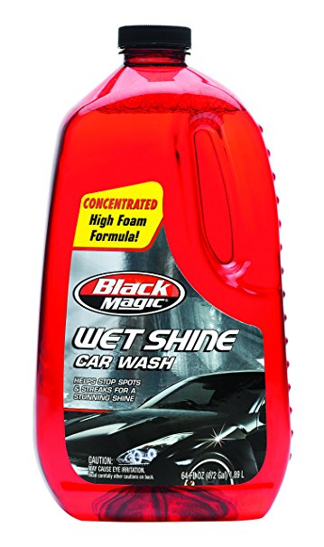 Black Magic 120065 Wet Shine Car Wash, 64 oz.