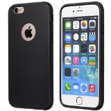 iPhone 6S Case TOTALLEE The Doberman iPhone 6  6S 47 inch Slim Black Case Shock Absorbing Tough Protective Cover Black