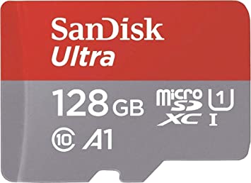 SanDisk Ultra® microSDXC™ UHS-I Card, 128GB, 150MB/s R, Smartphones