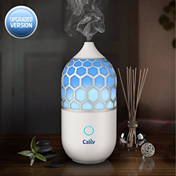 Calily Eternity Ultrasonic Essential Oil Diffuser Aromatherapy with Relaxing & Soothing Multi-Color LED Light - Perfect for Home, Office, Spa, Etc. [UPGRADED VERSION]
