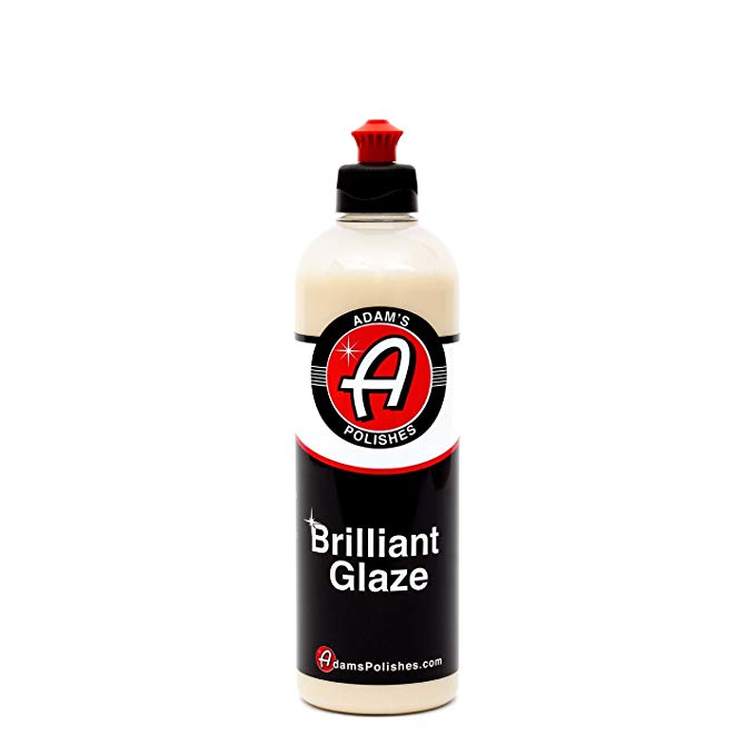 Adam's Brilliant Glaze 16oz - Amazing Depth, Gloss and Clarity - Achieve that Deep, Wet Looking Shine - Super Easy On and Easy Off (16 oz)