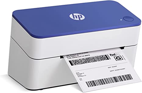 HP Shipping Label Printer, 4x6 Commercial Grade Direct Thermal, Compact & Easy-to-use, High-Speed 203 DPI Printer, Barcode Printer, Compatible with Amazon, UPS, Shopify, Etsy, Ebay, ShipStation & More