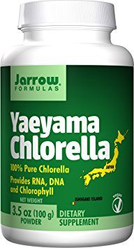 Jarrow Formulas Yaeyama Chlorella Powder, 3.5 Ounce (100g) Bottle