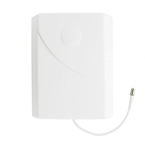 weBoost Wall Mount Panel Antenna with F-Female Connectors – 700-2700 MHz – Retail Packaging – White