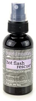 Peaceful Mountain Hot Flash Rescue Spray, 2 Fluid Ounce