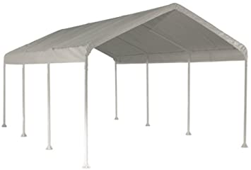 ShelterLogic 10' x 20' SuperMax Heavy Duty Steel Frame Quick and Easy Set-Up Canopy