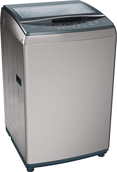 Bosch 7kg Fully Automatic Top Loading Washing Machine(WOE702D0IN, Dark Grey)