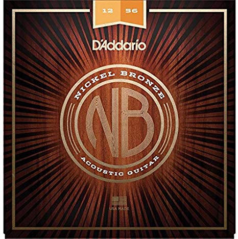 String Set Acoustic Guitar D 'Addario Nickel Bronze NB1256 (012 016 025/035, 045, 056)