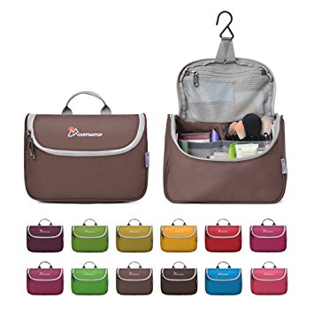 Mountaintop Hanging Travel Toiletry Bag, 7.1 x 2.4 x 9.3-Inch For Men & Women-5836