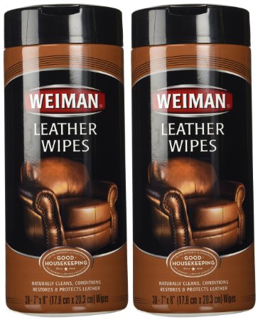 Weiman Leather Wipes - 30 ct - 2 pk