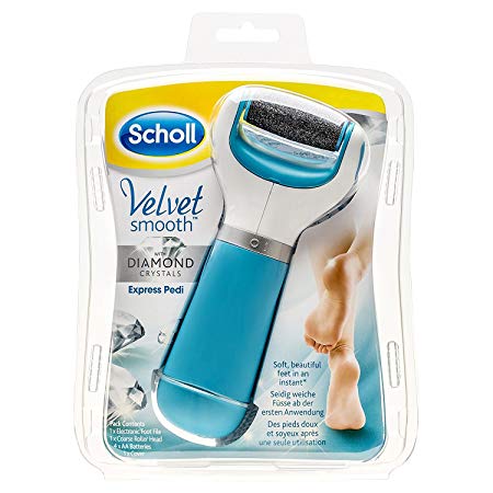 Scholl Diamond Crystals Velvet Smooth Electronic Foot File