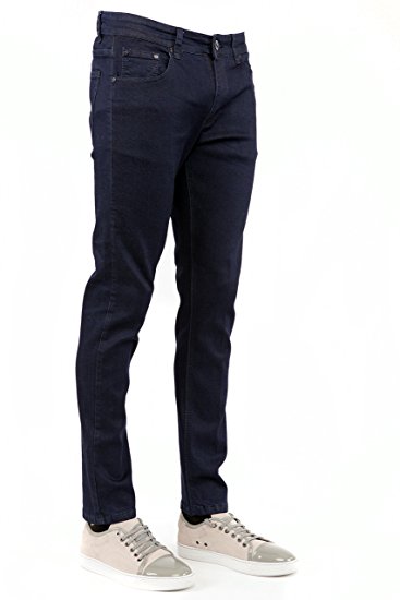 Perruzo Men's Skinny Fit Stylish Stretch Jeans