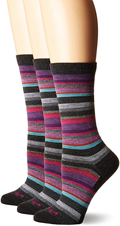 Darn Tough Sassy Stripe Crew Light Socks - Women's