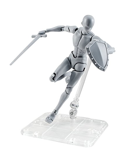 Bandai Tamashii Nations S.H. Figuarts Body-Kun Takarai Rihito Edition DX Set (Gray Color Ver.) Action Figure