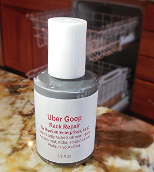Uber Goop Dark GREY Dishwasher Rack Coating/Glue (bottle only)