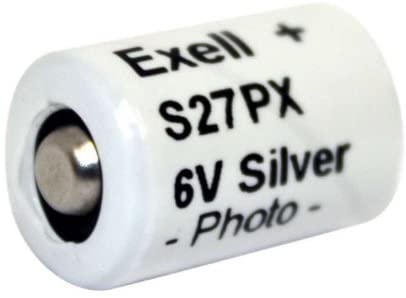Exell S27PX 6V Silver Oxide Battery 4AG13, 4LR43, 4NR43, EPX27, HS3C, KX27, PX27, PX27A, RPX27A, S27PX, V27PX