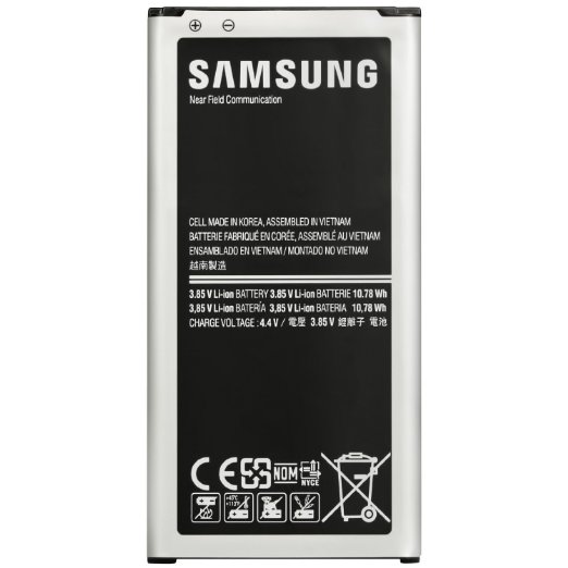 2 PCS Original Samsung Galaxy S5 Battery EB-BG900BBU / EB-BG900BBZ 2800 mAh