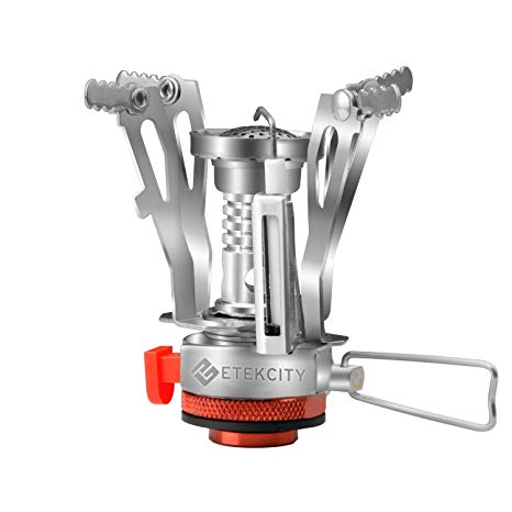 Etekcity Ultralight Portable Outdoor Backpacking Camping Stove with Piezo Ignition