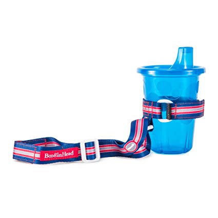 BooginHead SippiGrip Sippy Cup Strap- Blue/Red Race Car