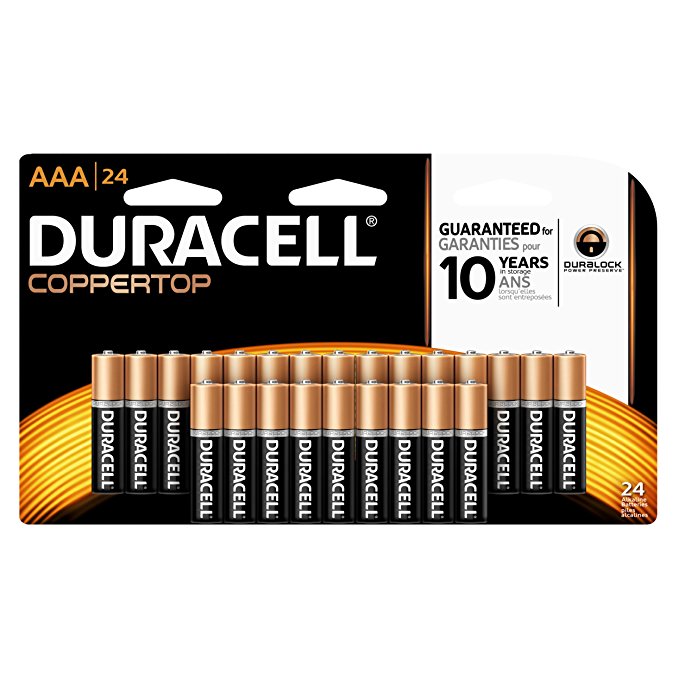 Duracell Coppertop Alkaline Aaa, 24 Count