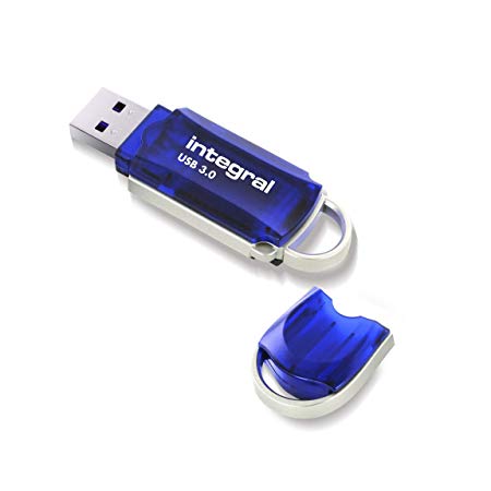 Integral 256GB USB Memory 3.0 Flash Drive Courier Blue Up To 170MB/s