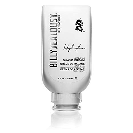 Hydroplane Super-Slick Shave Cream by Billy Jealousy for Men - 8 oz Shave Cream