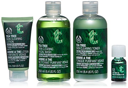The Body Shop Tea Tree 4-Piece Skincare Regime Kit
