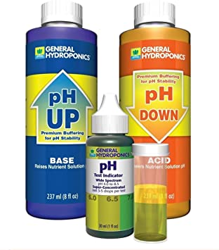 1-Set Terrific Popular GH pH Control Hydroponics Tool Accurate General Water Test Kit Up and Down Volume 8 oz with 1 oz Indicator