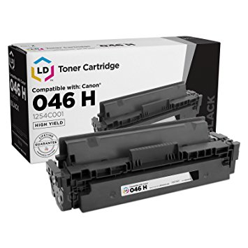 LD Compatible Canon 046H / 1254C001 High Yield Black Toner Cartridge for use in ImageCLASS MF735Cdw, LBP654Cfw, MF733Cdw, LBP654Cdw & MF731Cdw (6,300 Page Yield)