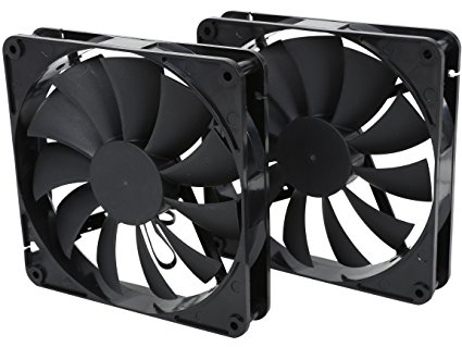 Rosewill 140mm Computer Case Cooling Fan with LP4 Adapter RFBF-131411