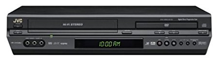 JVC HRXVC26U Progressive-Scan DVD/VCR Combo , Black